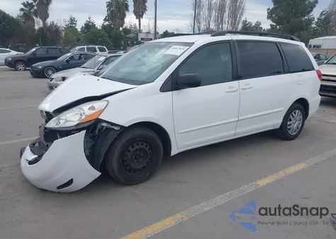 2009 Toyota Sienna Le из США, поврежденный, VIN 5TDZK23C59S251500